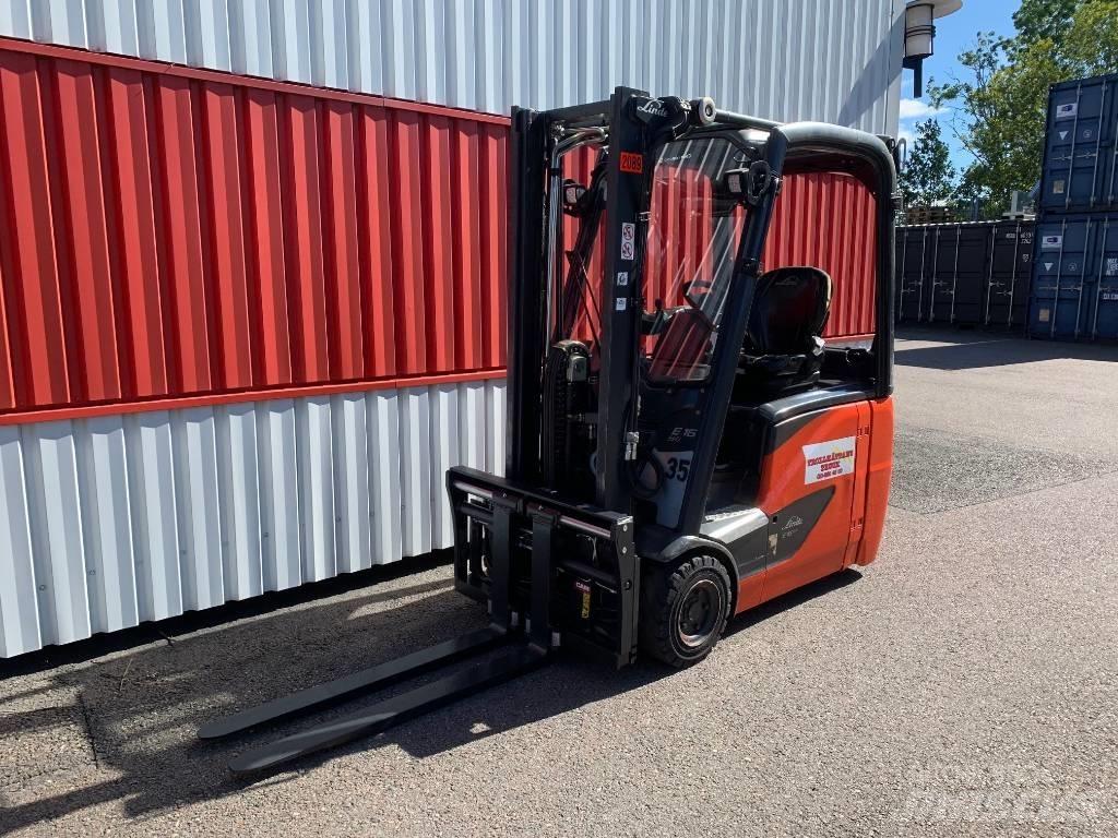 Linde E16H Електронавантажувачі
