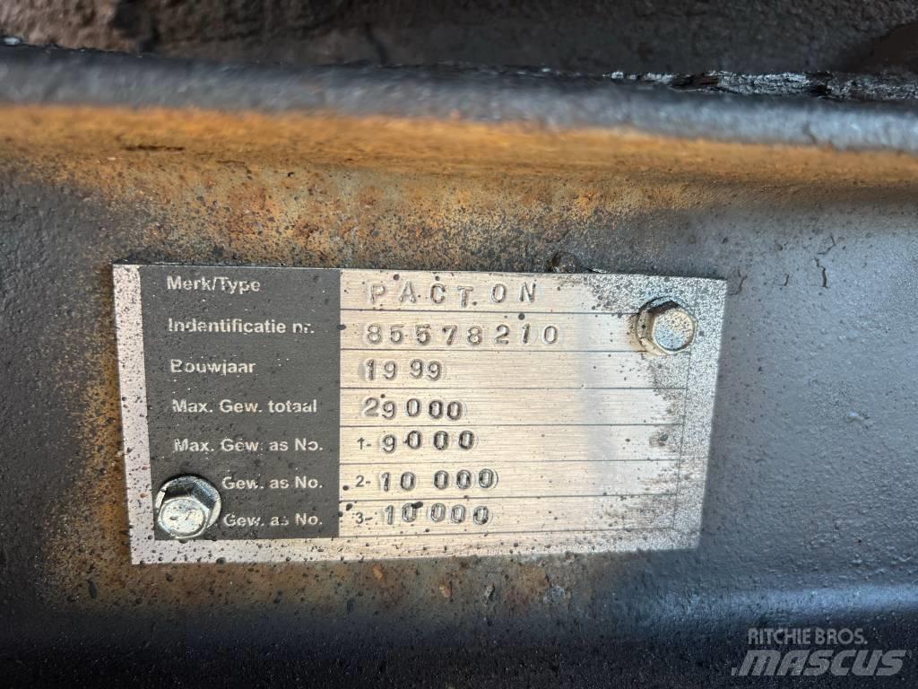 Pacton plattewagen Прицепи загального призначення