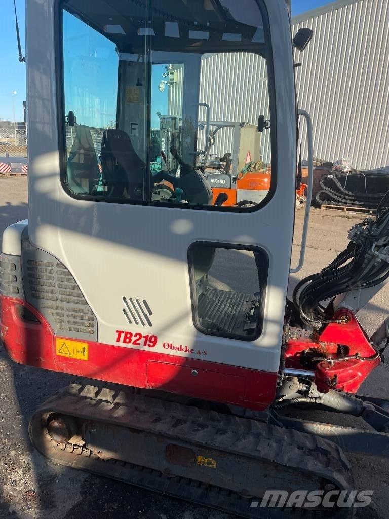 Takeuchi TB 219 Міні-екскаватори < 7т