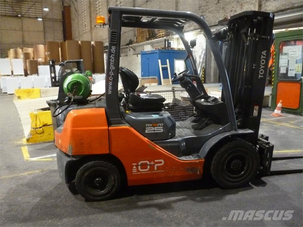 Toyota 02-8FGF25 Газові навантажувачі