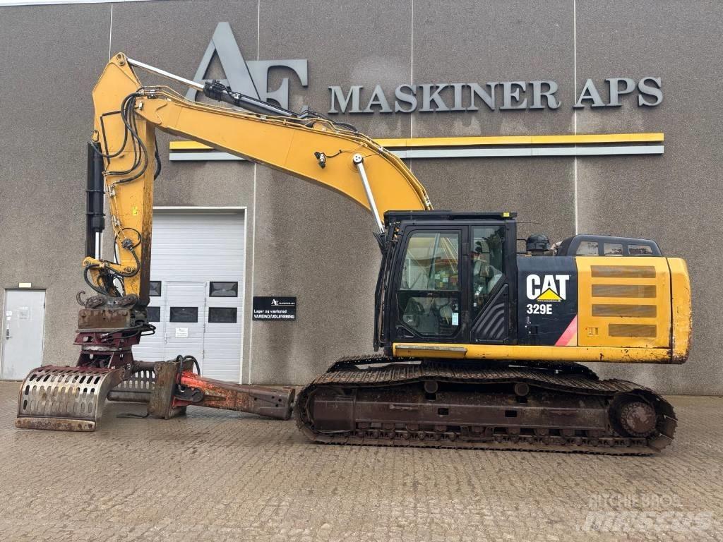 CAT 329E Гусеничні екскаватори