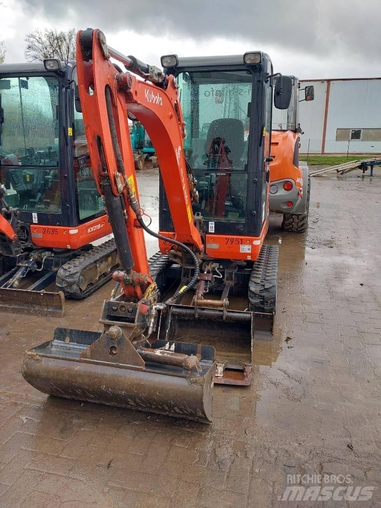 Kubota KX 019-4 Міні-екскаватори < 7т