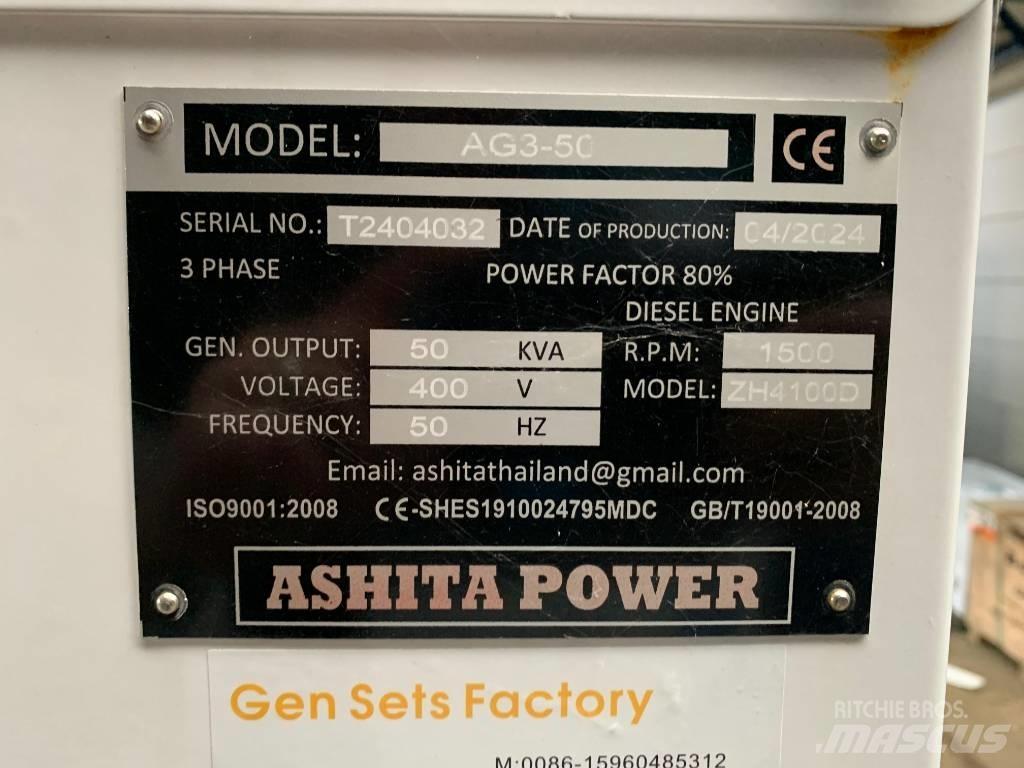 Ashita AG3-50 Дизельні генератори