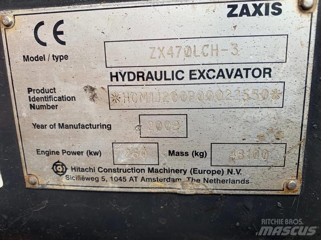  zaxis ZX470LCH-3 Гусеничні екскаватори