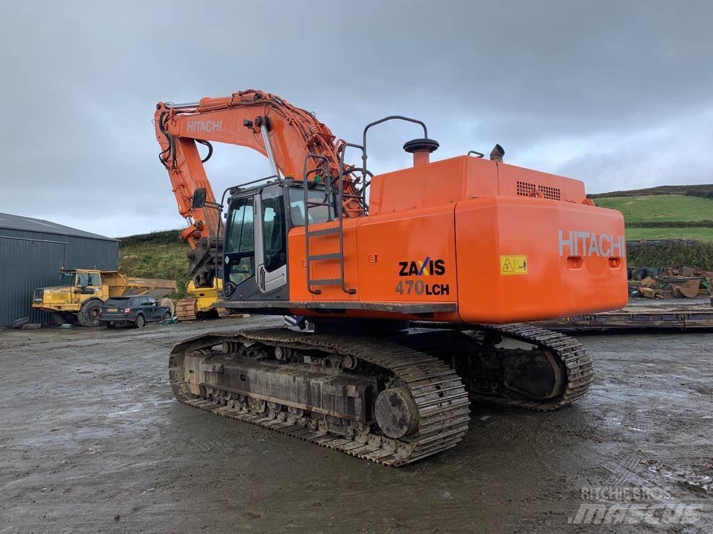  zaxis ZX470LCH-3 Гусеничні екскаватори
