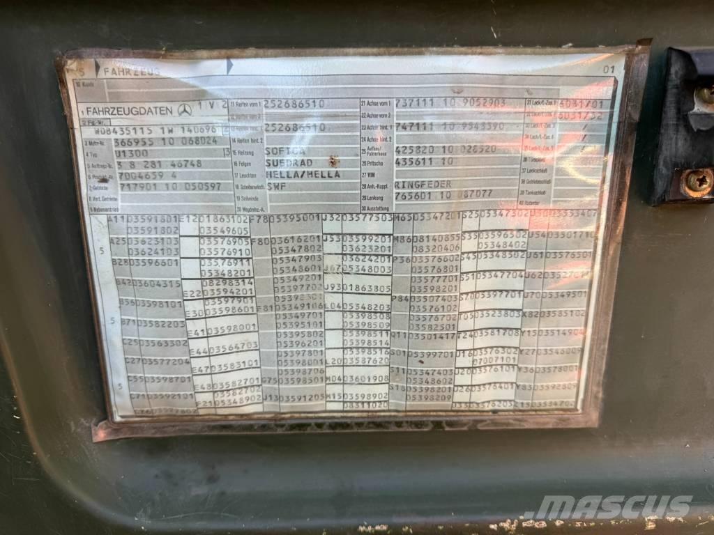 Unimog U1300 Вантажівки / спеціальні