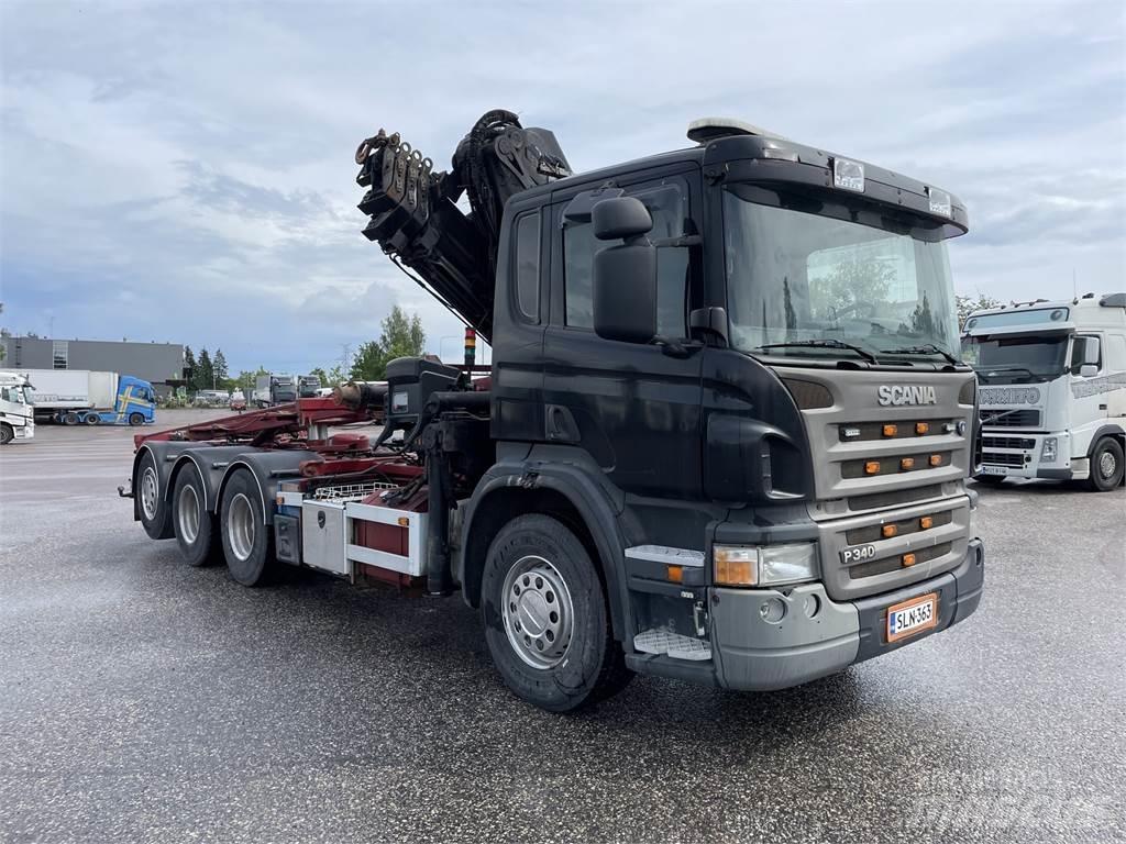 Scania P340 8x4 Автокрани