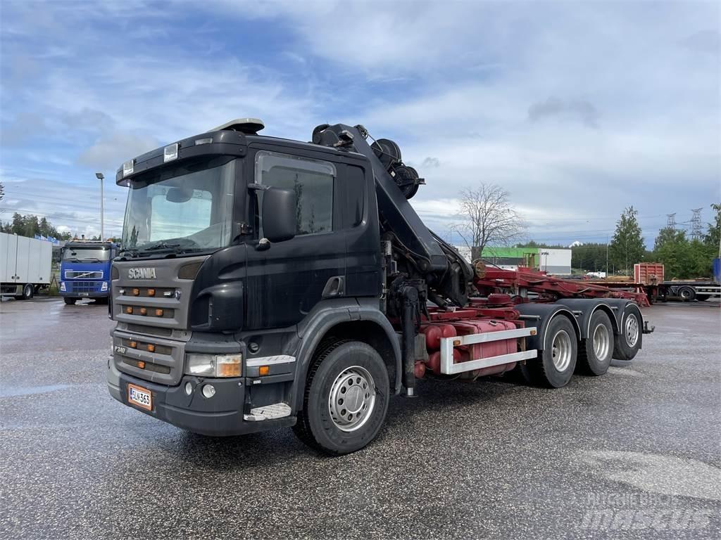 Scania P340 8x4 Автокрани