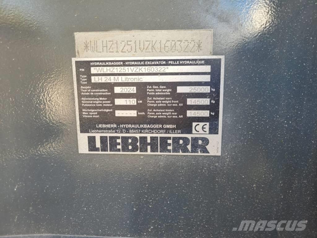 Liebherr LH 24 Колісні екскаватори