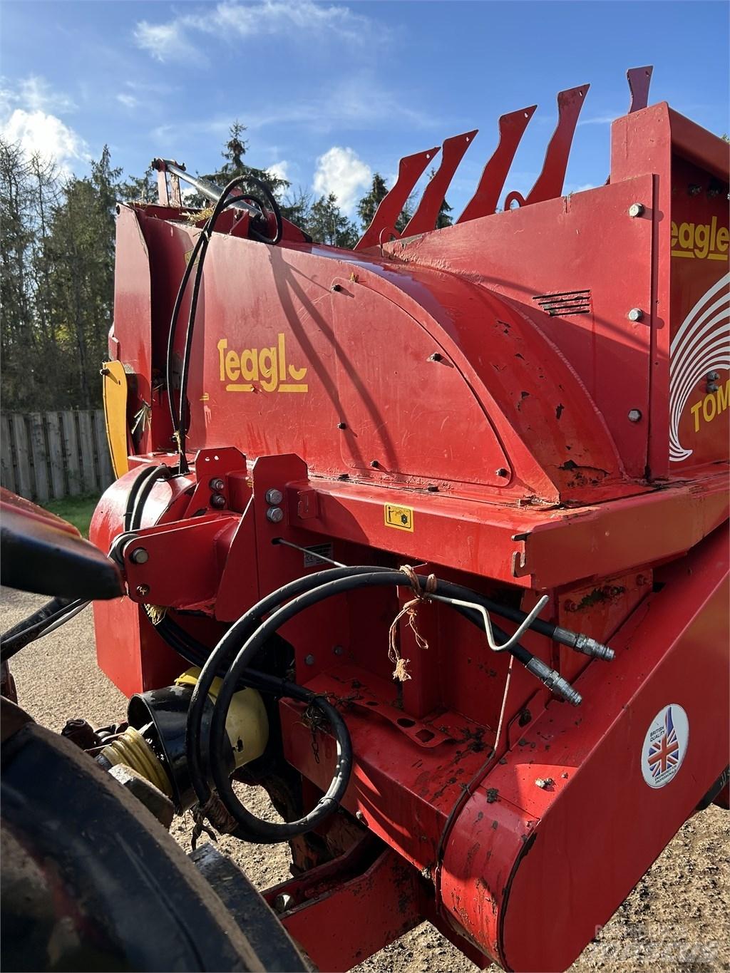 TEAGLE TOMAHAWK 808S Роздрібнювачі, різаки і розпаковувачі тюків