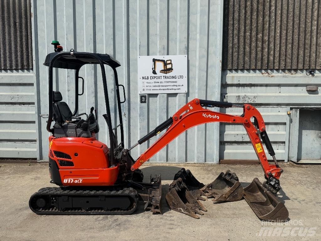 Kubota U 17 Міні-екскаватори < 7т