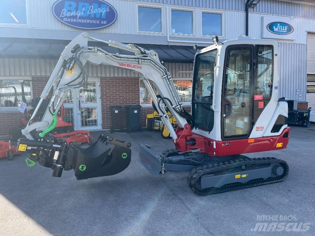 Takeuchi TB 225 Міні-екскаватори < 7т