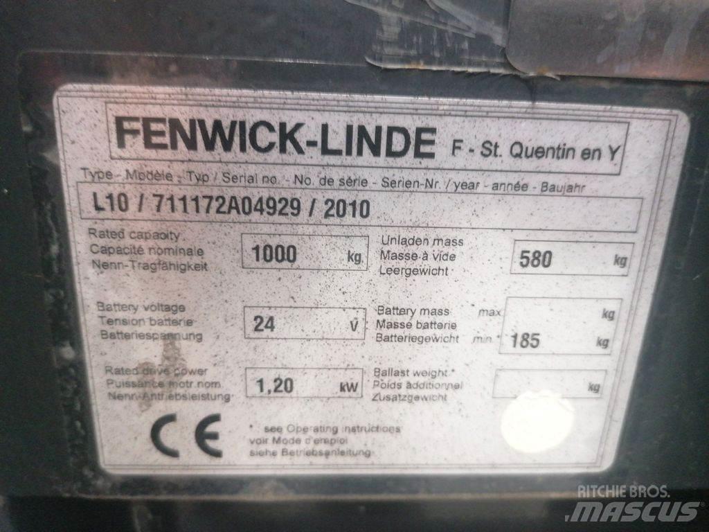 Linde L10 Ручний візок
