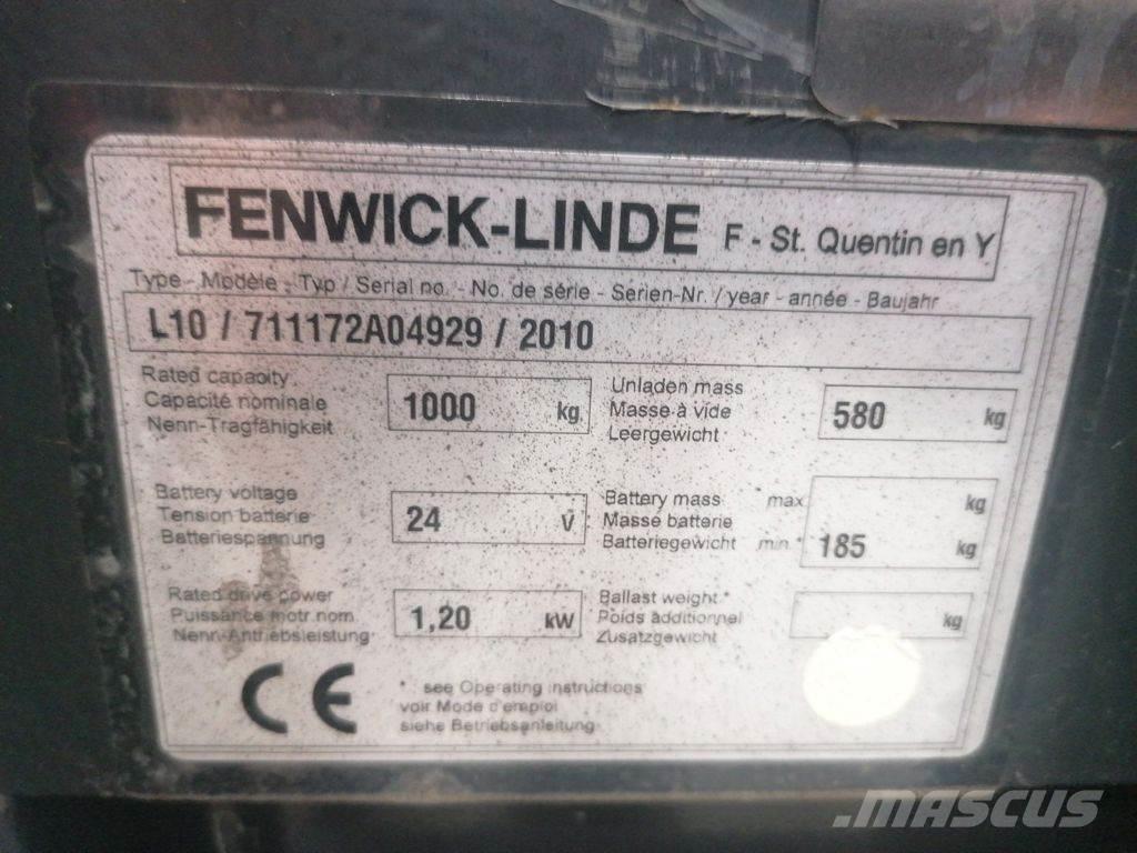 Linde L10 Ручний візок
