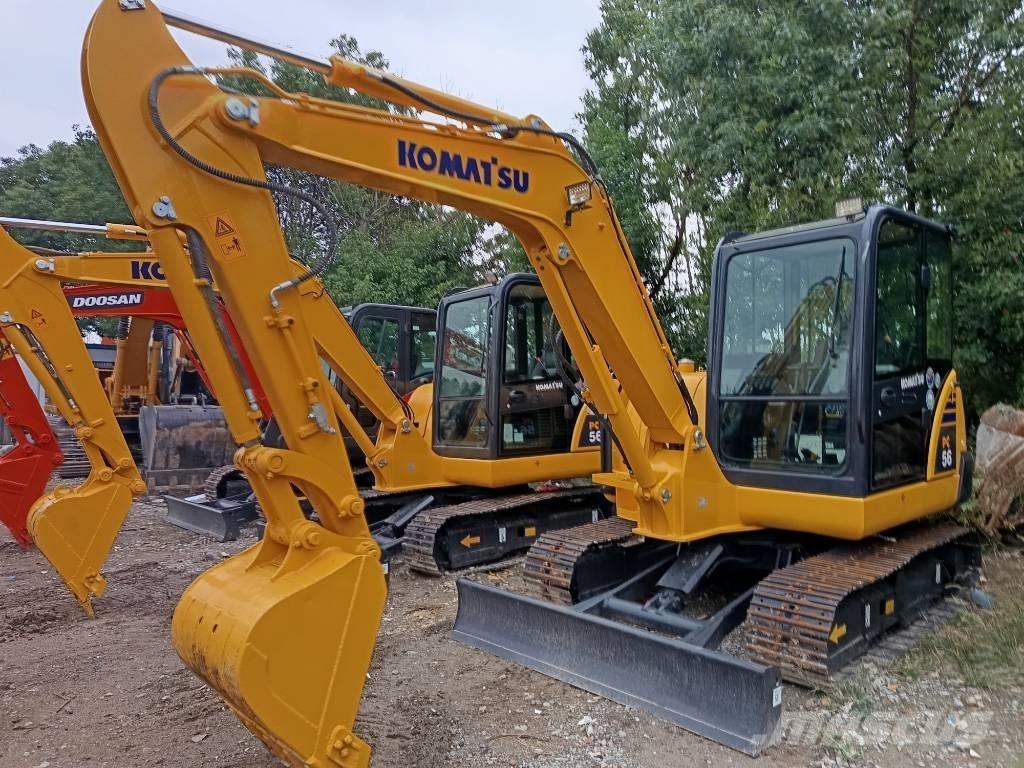 Komatsu PC 56 Міні-екскаватори < 7т