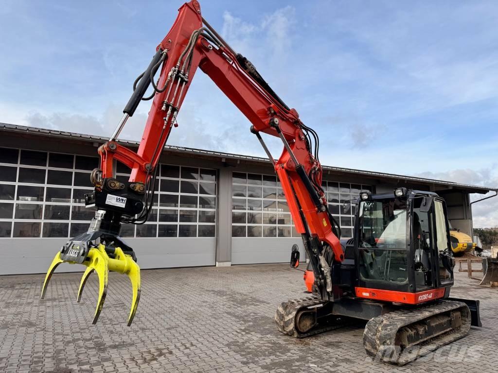 Kubota KX 080-4 Середні екскаватори 7т. - 12т.