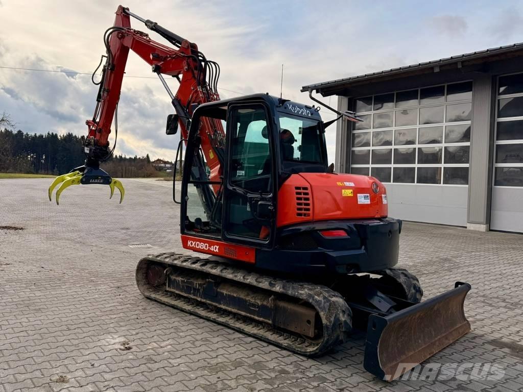 Kubota KX 080-4 Середні екскаватори 7т. - 12т.
