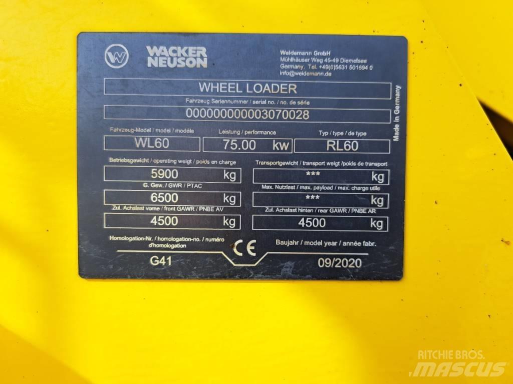 Wacker Neuson WL60 Фронтальні навантажувачі