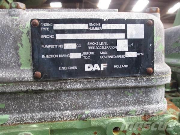 DAF 615 (DF615) Двигуни