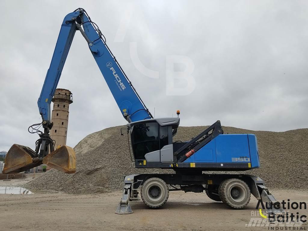 Fuchs MHL 350 Перевантажувачі металобрухту/промислові навантажувачі