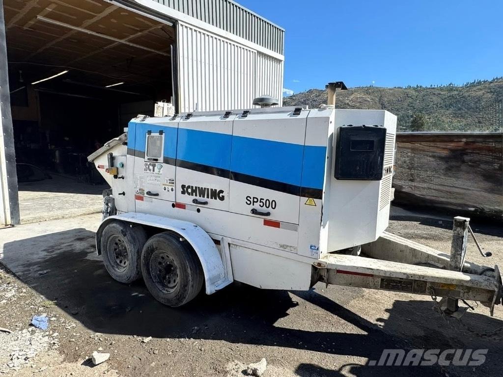 Schwing SP500 Бетононасоси