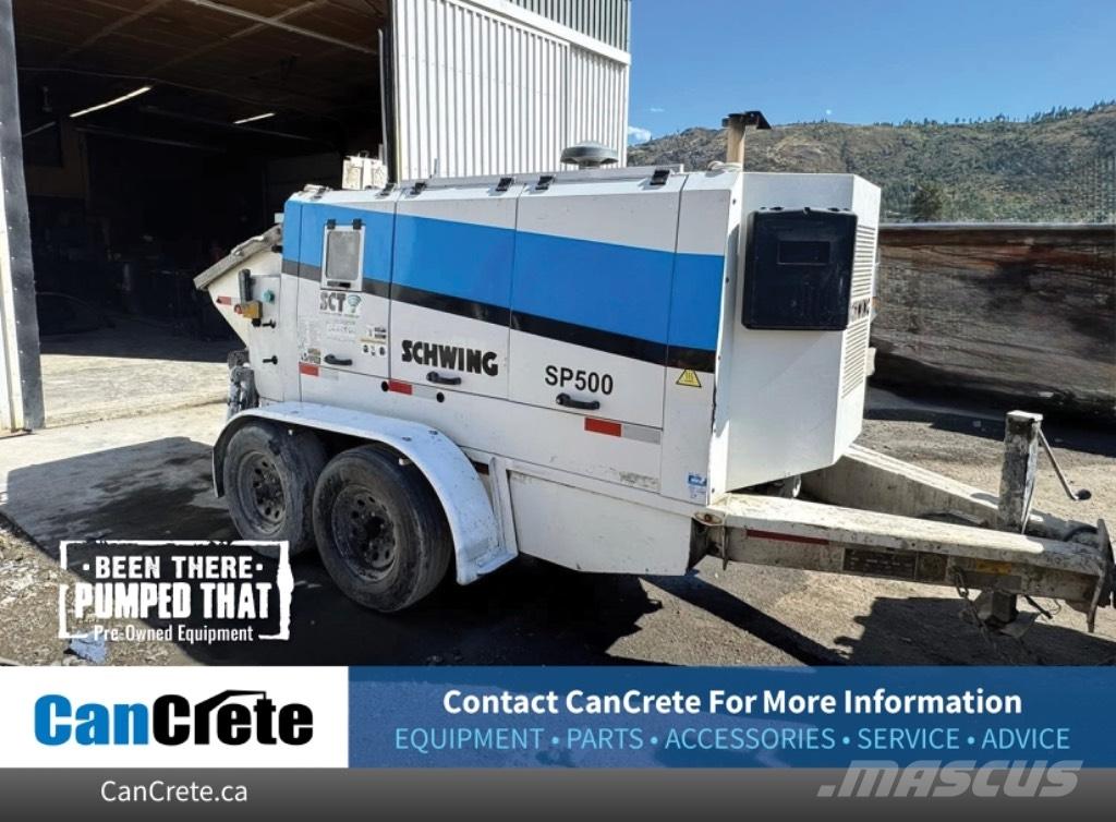 Schwing SP500 (#1049) Бетононасоси