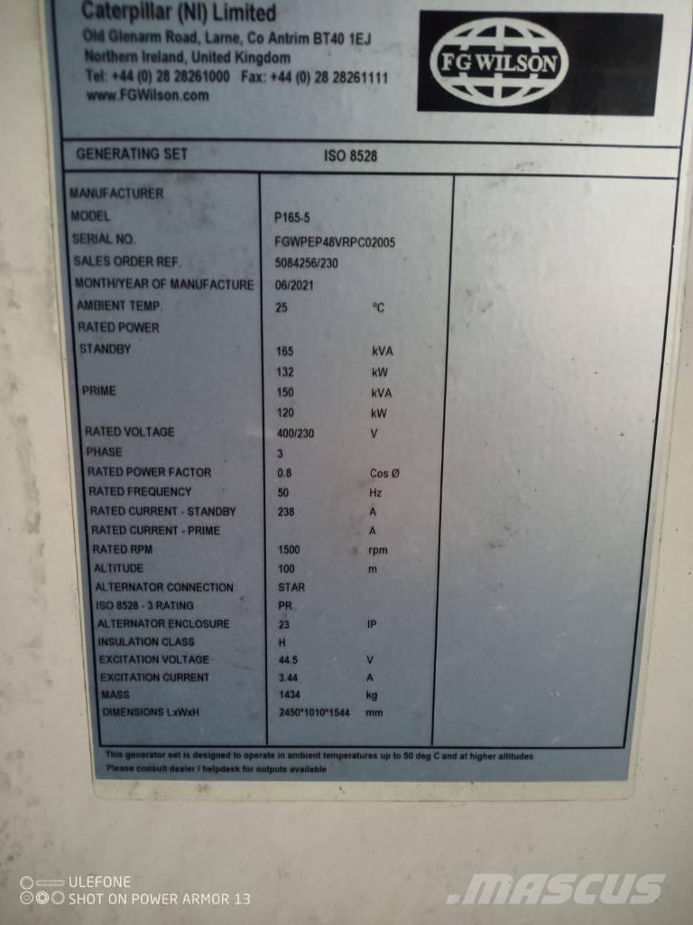 FG Wilson P 65-5 Дизельні генератори