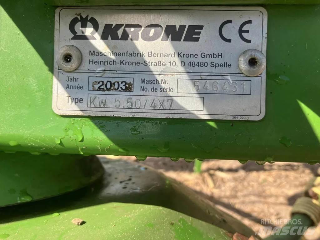 Krone Hooischudder Граблі і сінозворушувачі