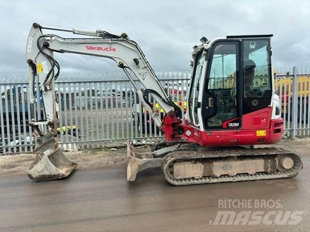 Takeuchi TB260 Міні-екскаватори < 7т
