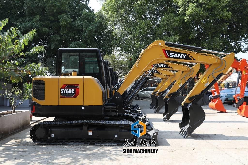 Sany SY 60 C Міні-екскаватори < 7т