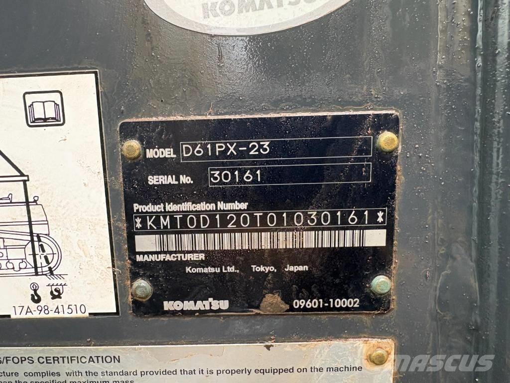Komatsu D 61 PX-23 Гусеничні бульдозери