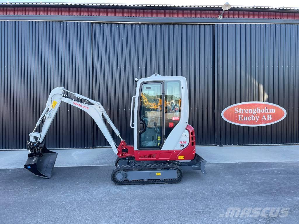 Takeuchi TB 216 Міні-екскаватори < 7т