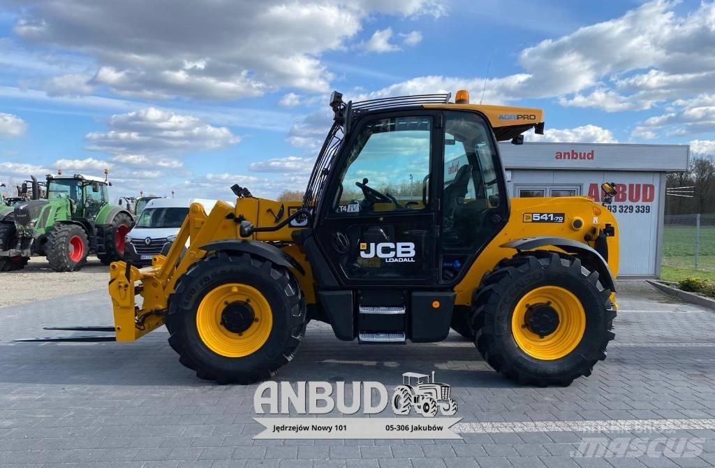 JCB 541-70 Agri Pro Телескопічні фронтальні навантажувачі
