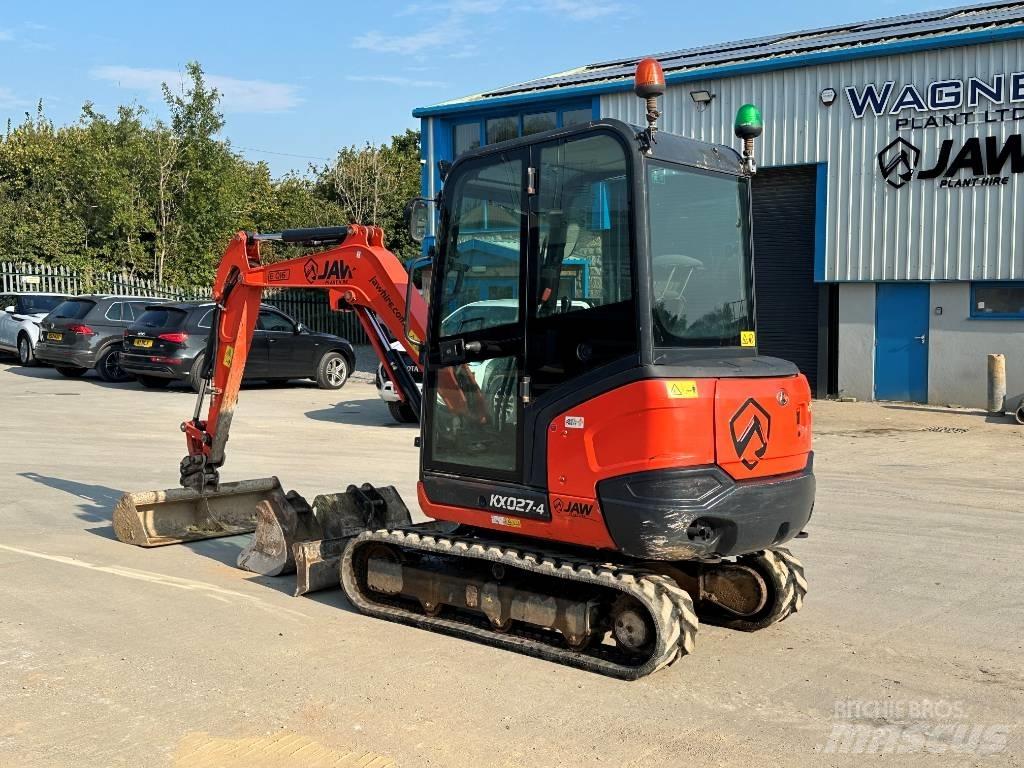 Kubota KX027-4 Міні-екскаватори < 7т