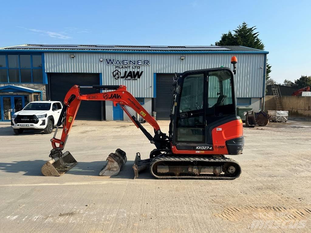 Kubota KX027-4 Міні-екскаватори < 7т