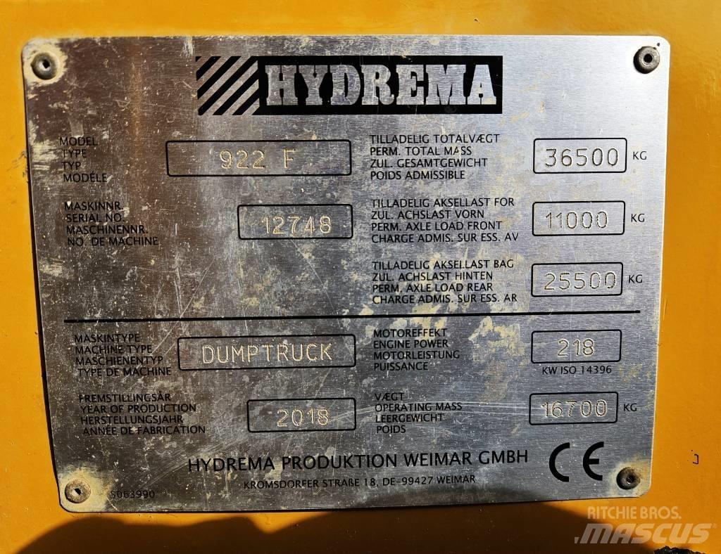 Hydrema 922 F Міні самоскиди