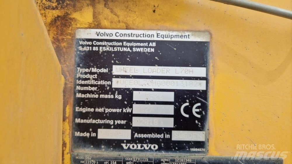 Volvo L70H Фронтальні навантажувачі