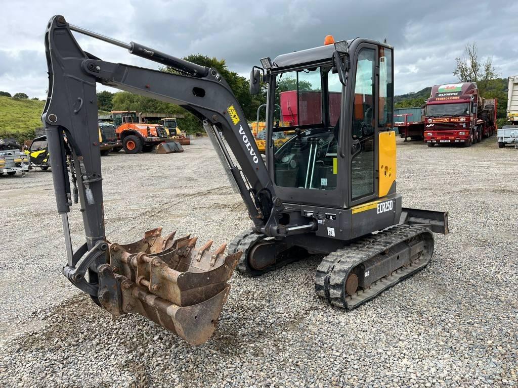 Volvo ECR 25 D Міні-екскаватори < 7т