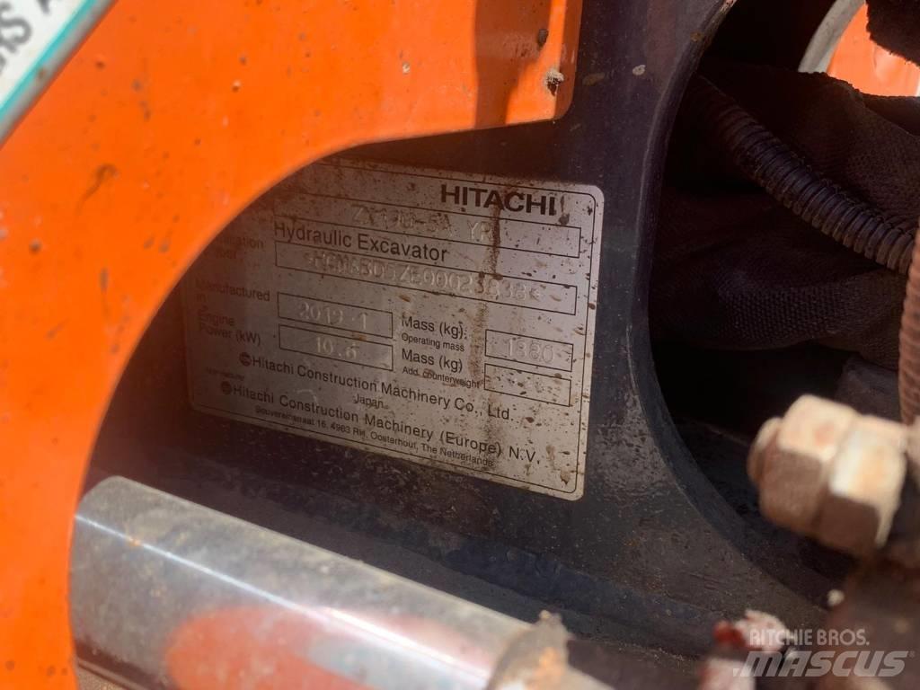 Hitachi ZX 19 U-5 Міні-екскаватори < 7т