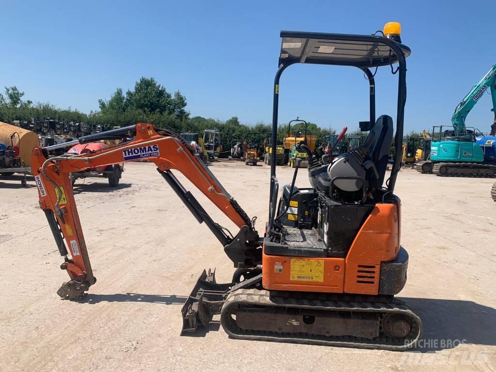 Hitachi ZX 19 U-5 Міні-екскаватори < 7т