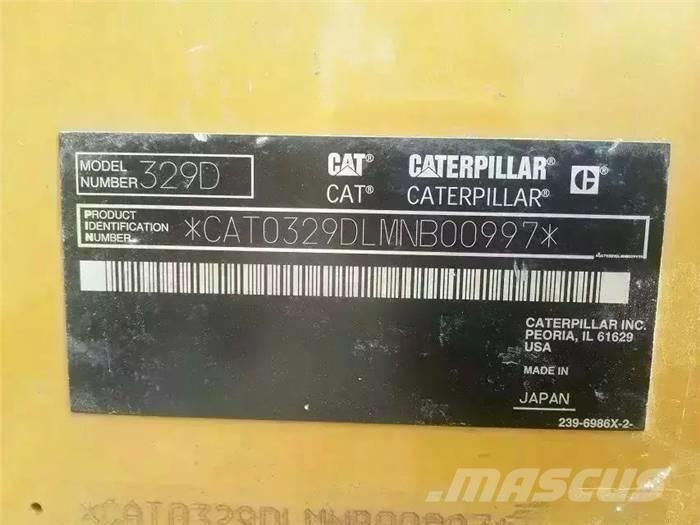 CAT 329 D Гусеничні екскаватори