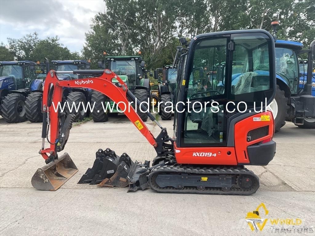 Kubota KX 019-4 Міні-екскаватори < 7т
