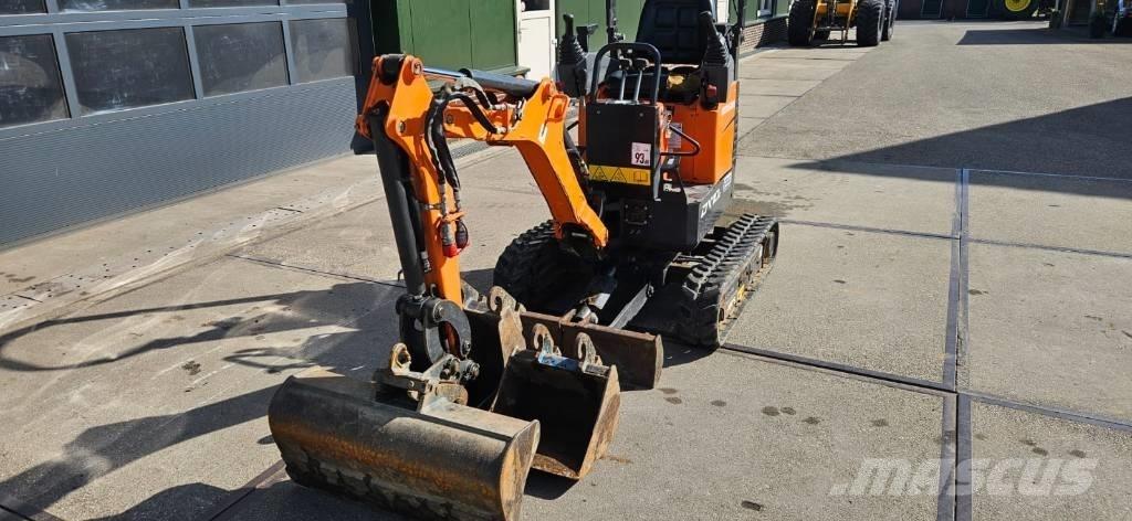 Doosan DX 10 Z Міні-екскаватори < 7т