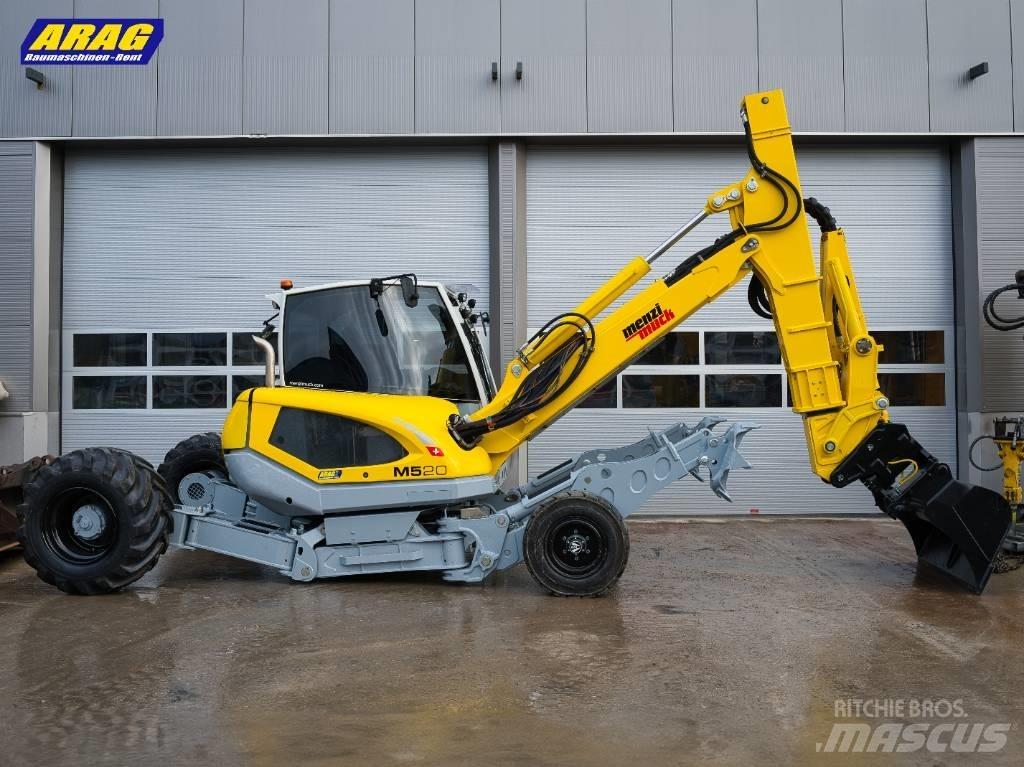 Menzi Muck M520 Колісні екскаватори