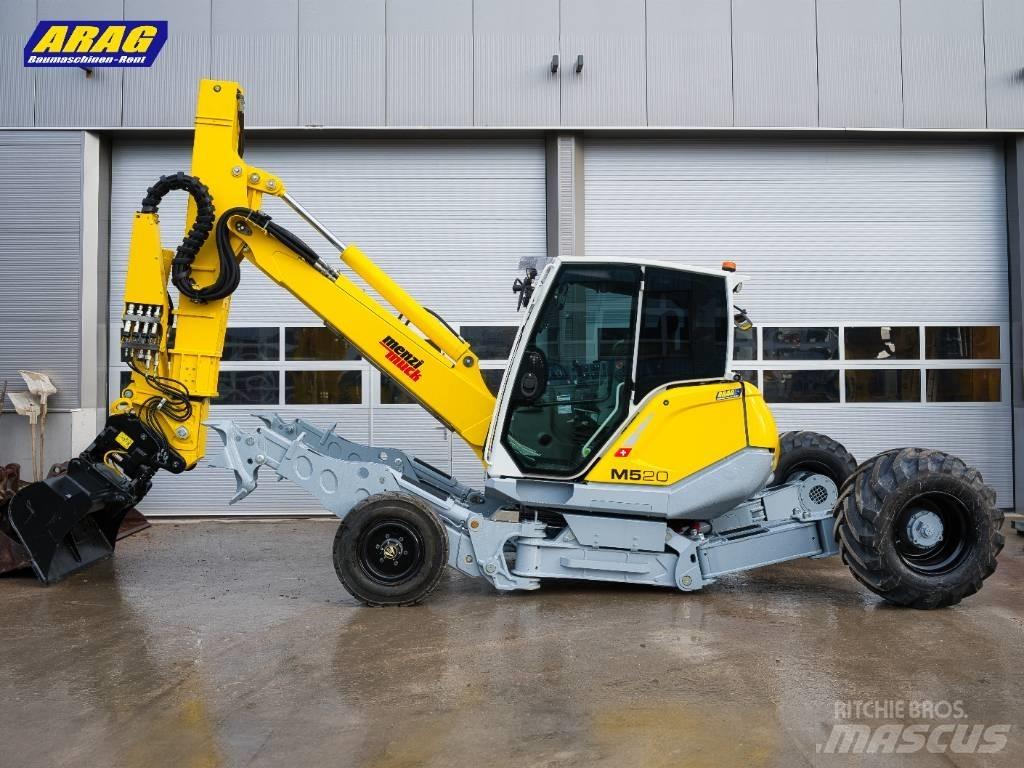 Menzi Muck M520 Колісні екскаватори