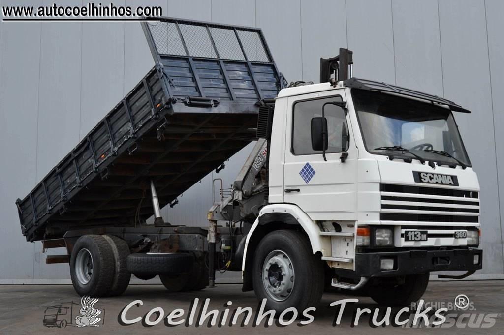 Scania 113H 360 Самоскиди