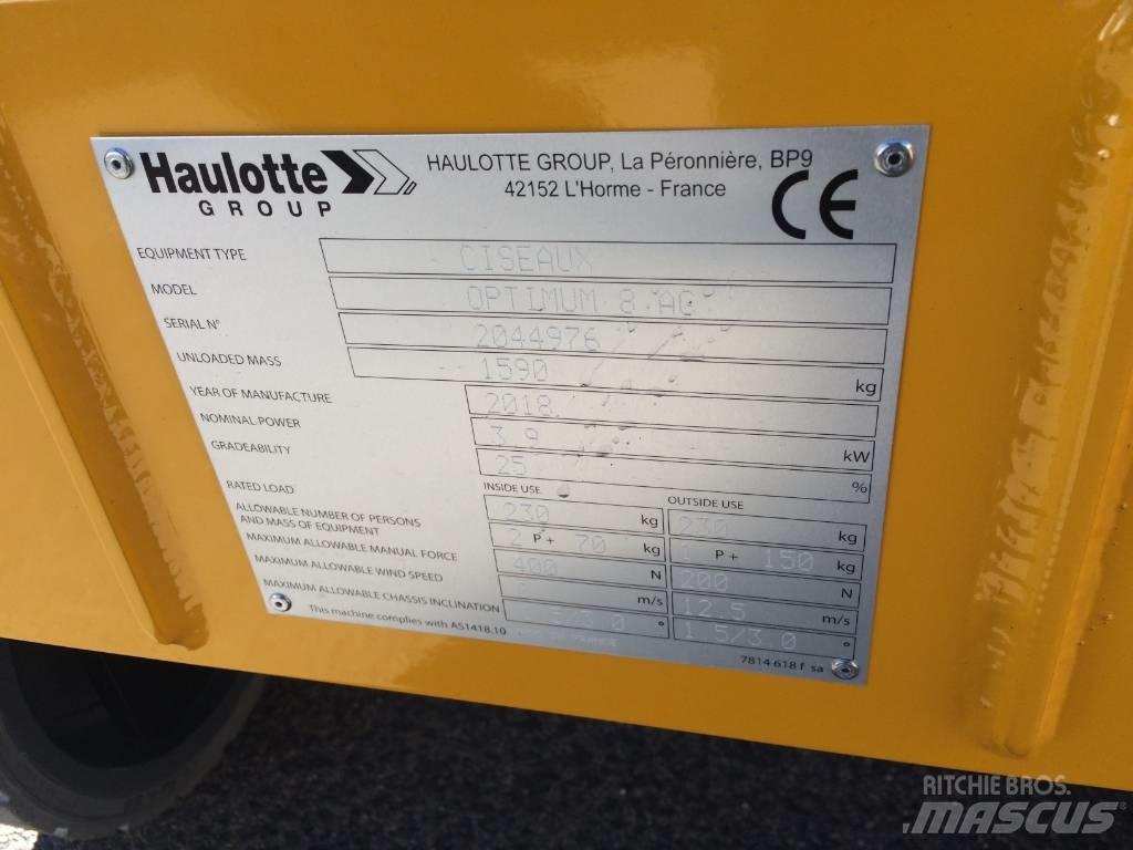 Haulotte Optimum  8 Підйомники-ножиці