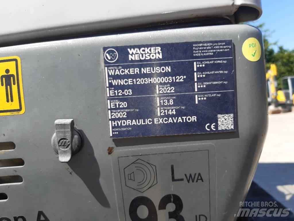 Wacker Neuson ET20 Гусеничні екскаватори