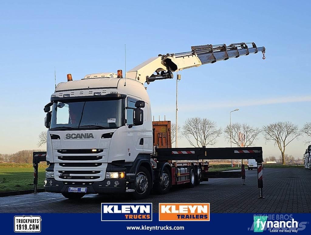 Scania R490 Вантажівки-платформи/бокове розвантаження