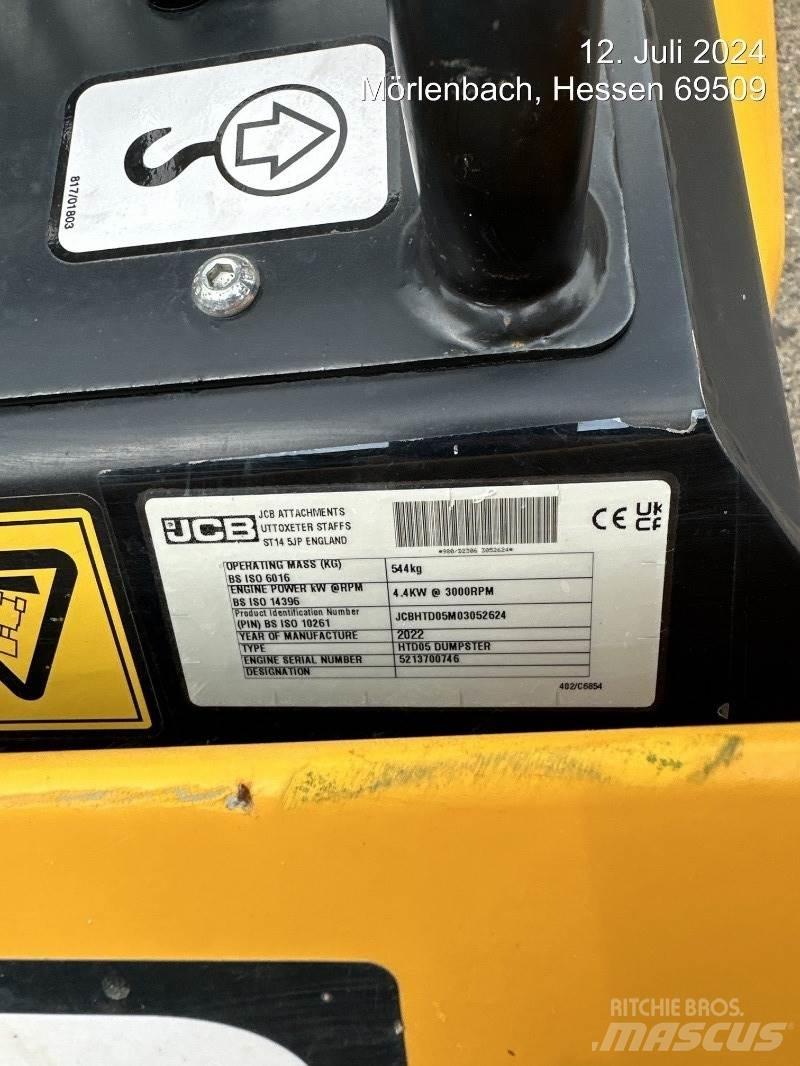JCB HTD5 Міні самоскиди